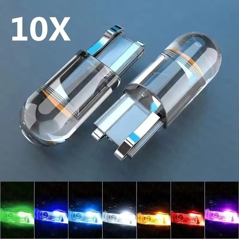 Car Led Light - Super Bright 10 Pcs W5W 194
