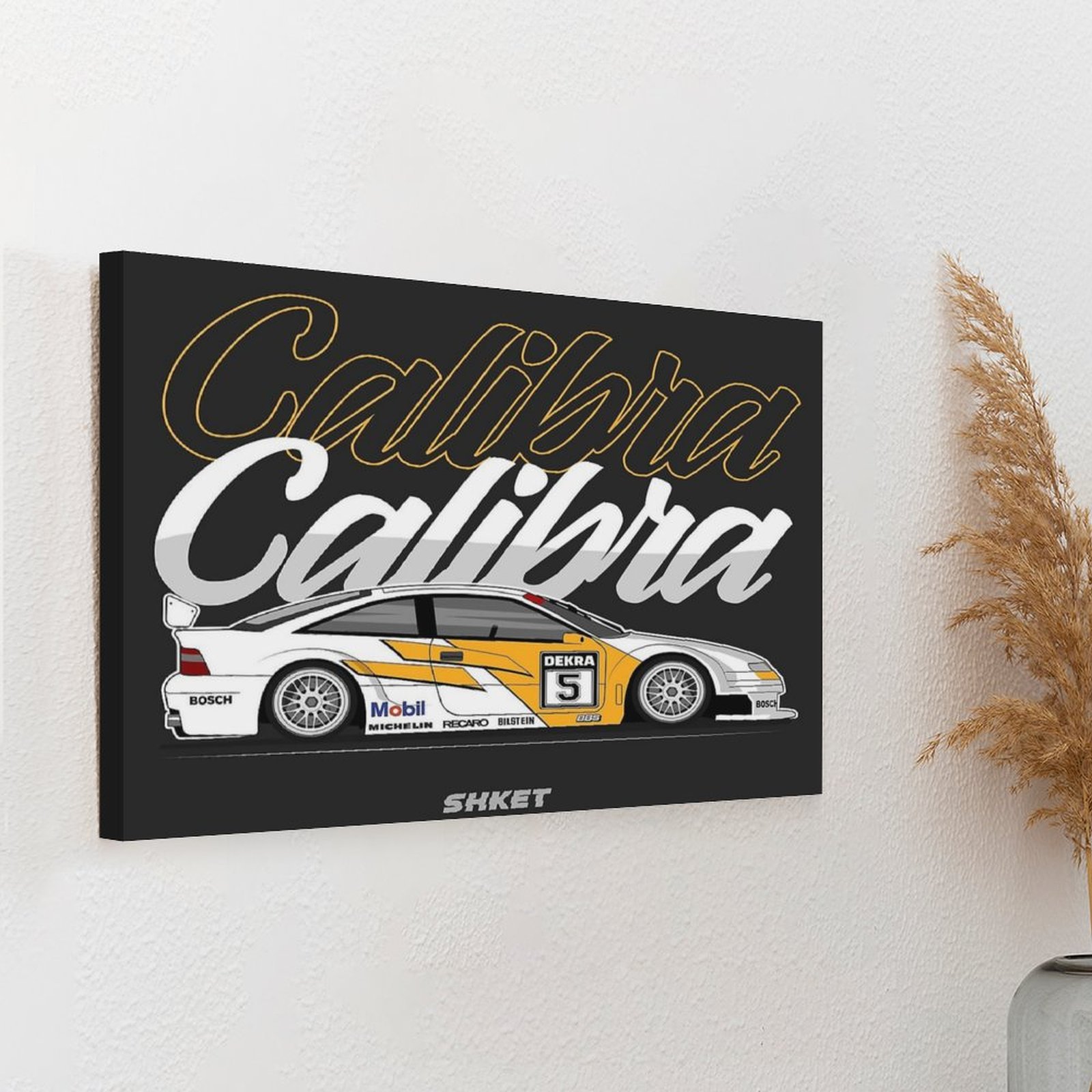 Opel Calibra Dtm Race Car Canv - Car Mirror ulasan dan harga