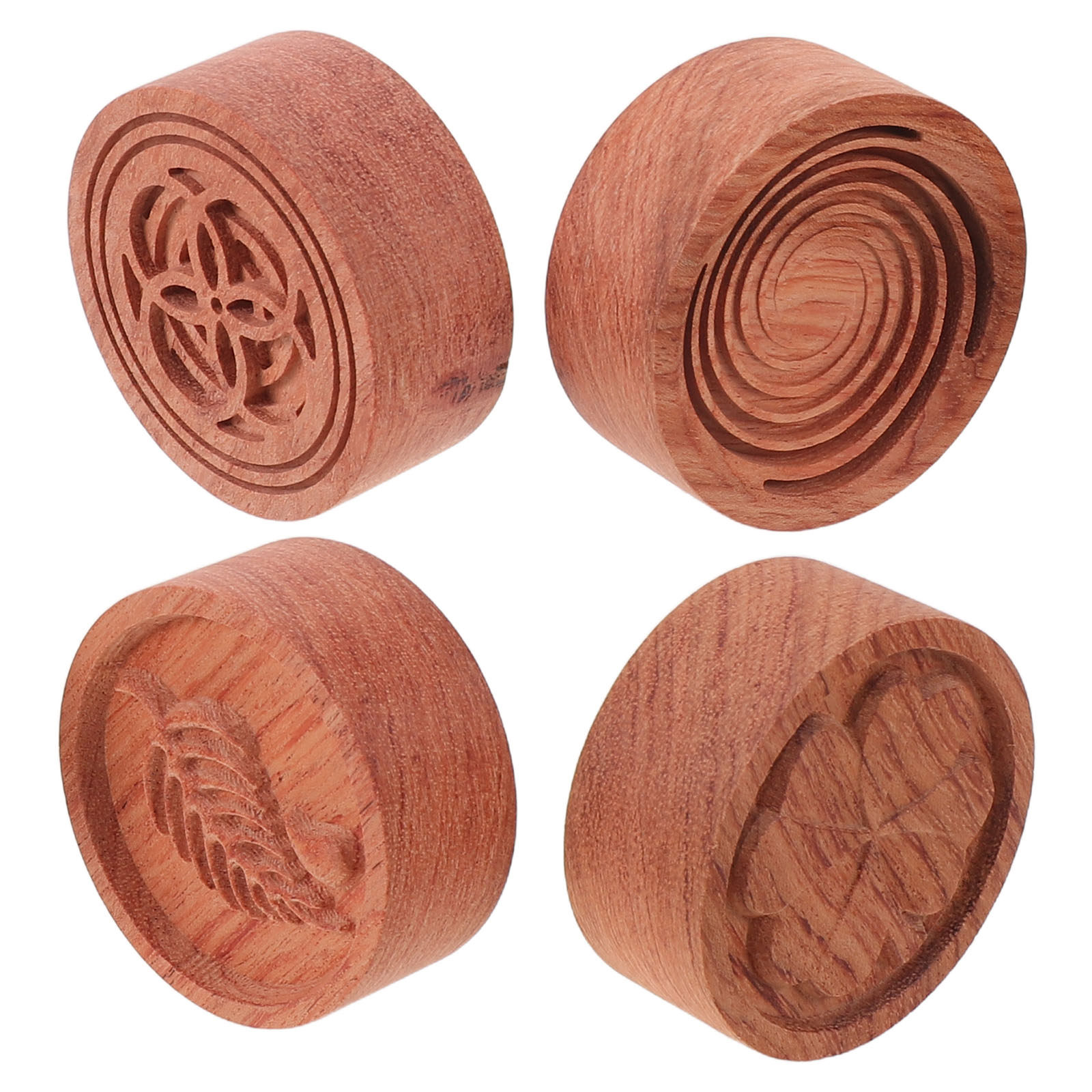 4Pcs Wood Passive Essential Oi - Car Air Freshener ulasan dan harga