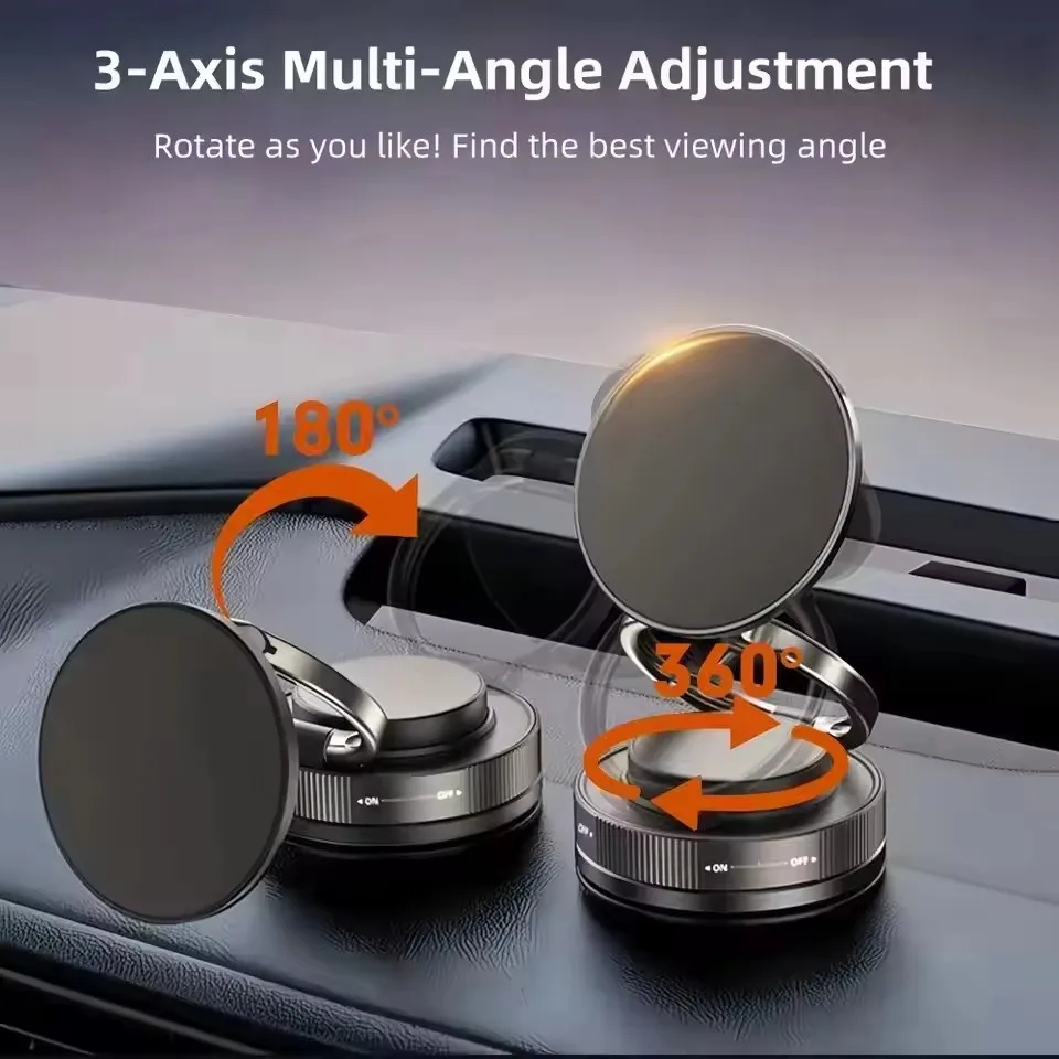 Upgraded 360°Vacuum Magnetic P - Car Phone Holder ulasan dan harga