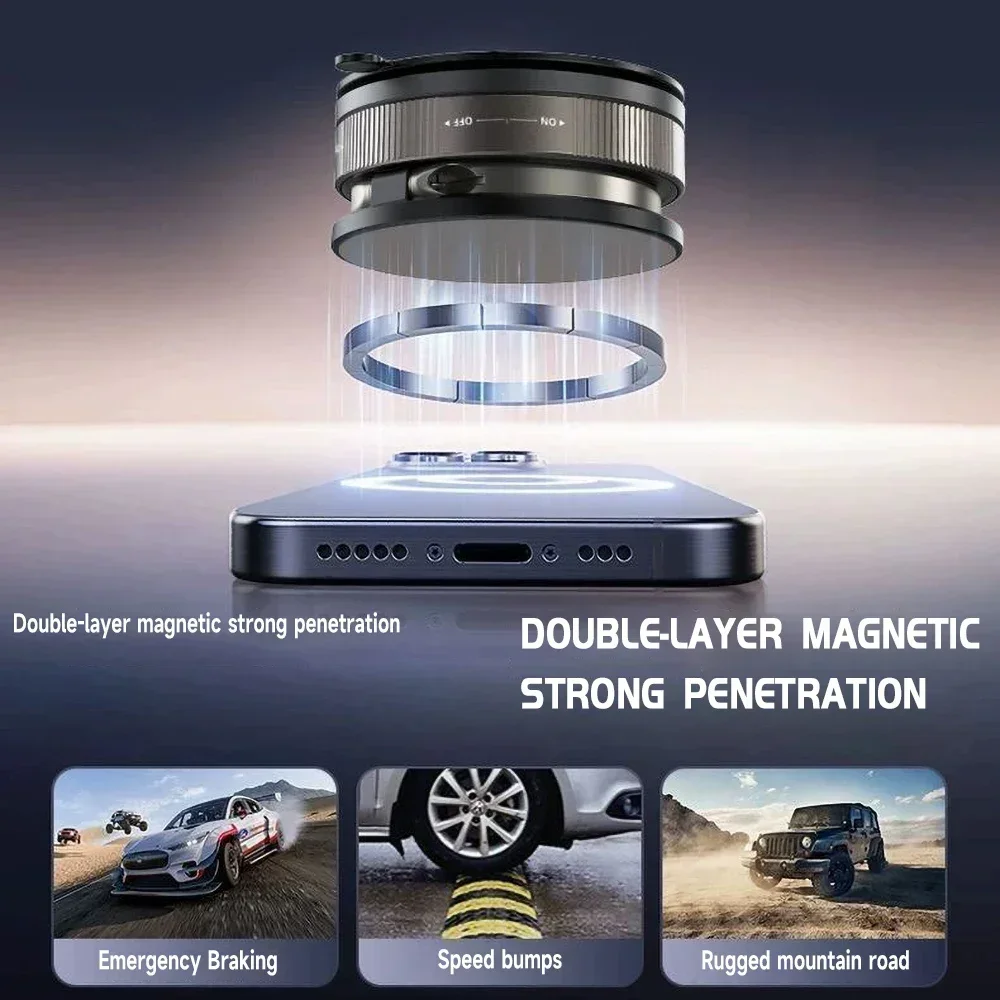 Upgraded 360°Vacuum Magnetic P - Car Phone Holder ulasan dan harga