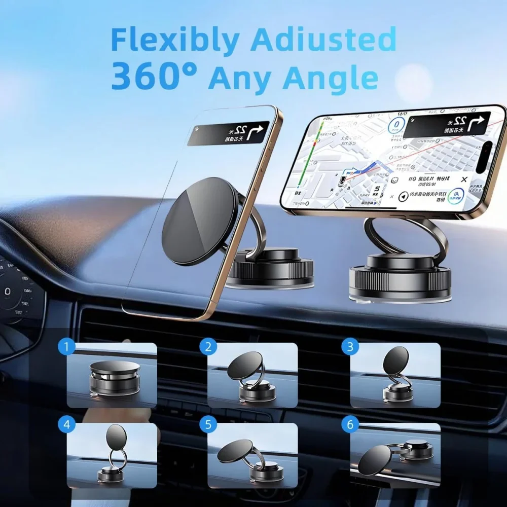 Upgraded 360°Vacuum Magnetic P - Car Phone Holder ulasan dan harga