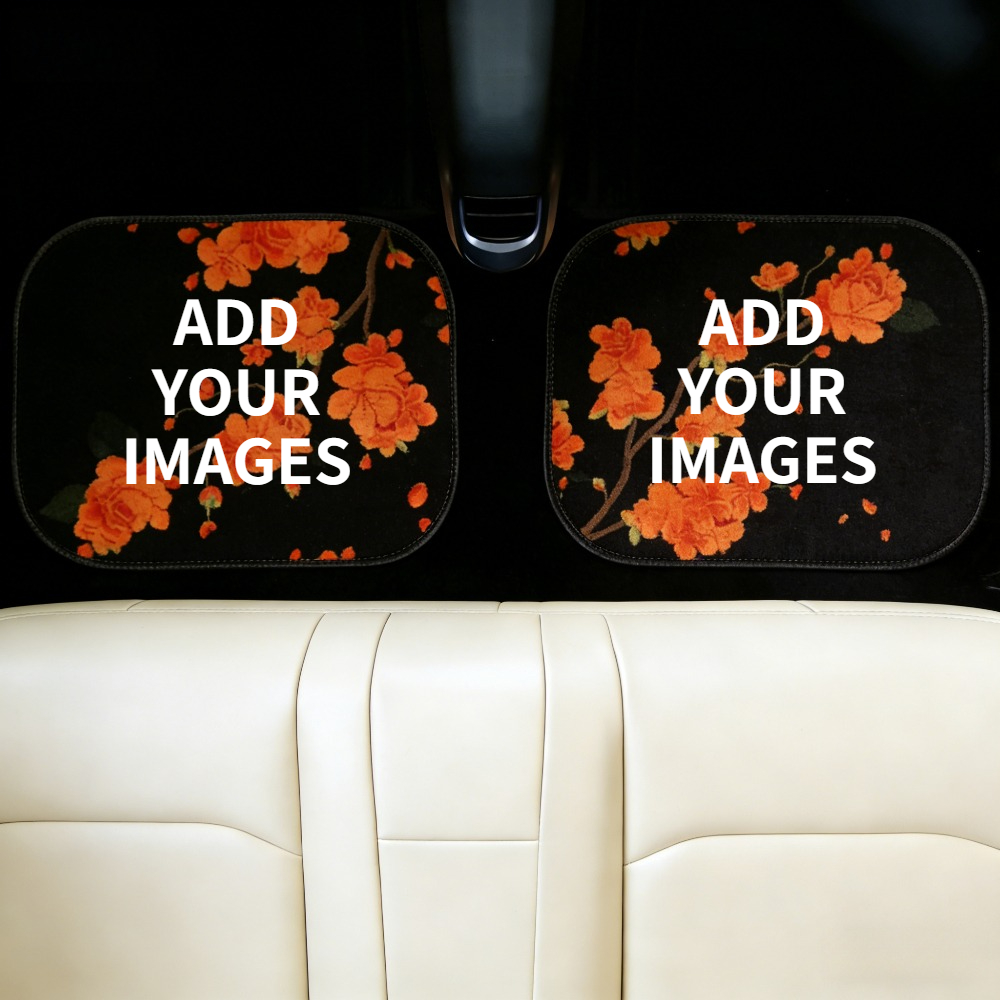1 Set/2 Sets Custom Car Floor  - Car Floor Mat ulasan dan harga
